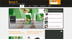 Desktop Screenshot of bysus.fr